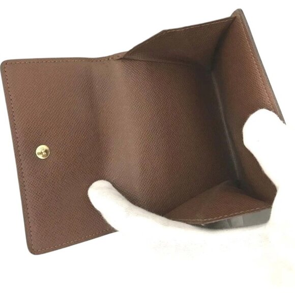 016220BS (L3) Louis Vuitton Wallet Portefeiulle Elise Brown Monogram - Picture 7 of 9